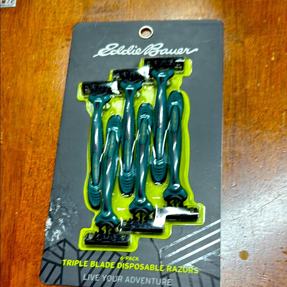 Eddie Bauer Triple Blade Razors - 6 Pack